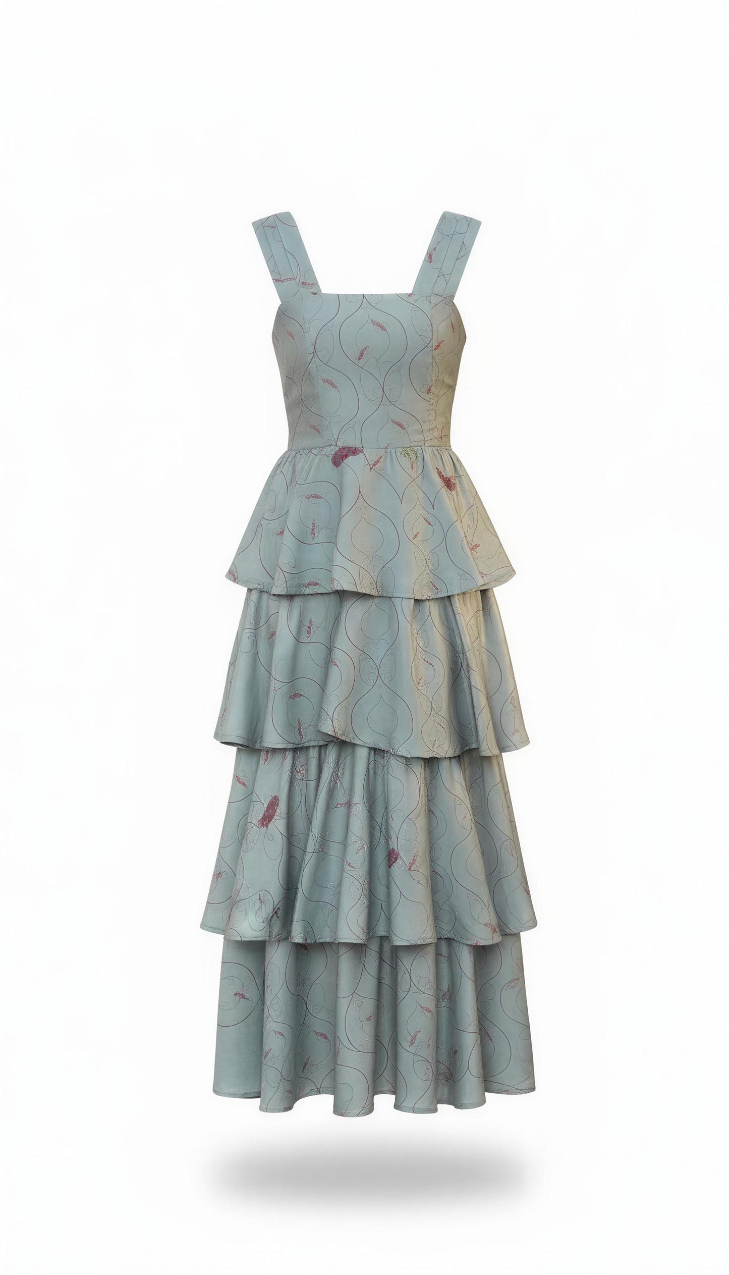 Vestido Tucán Azul celeste