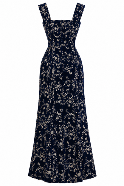 Vestido Ave Encantada Azul