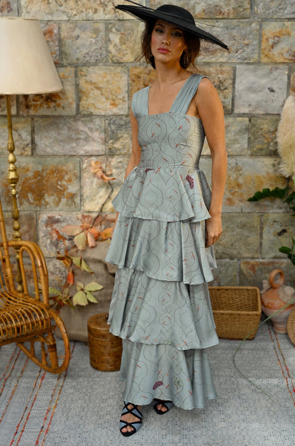 Vestido Tucán Azul celeste