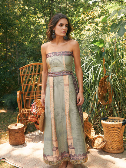 Vestido Risa de Palma - Pistacho