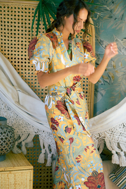 Vestido Elegancia Río de Colores