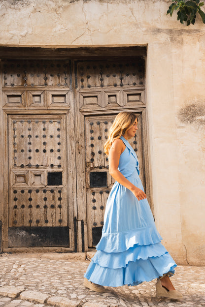 Vestido Boleros Azul