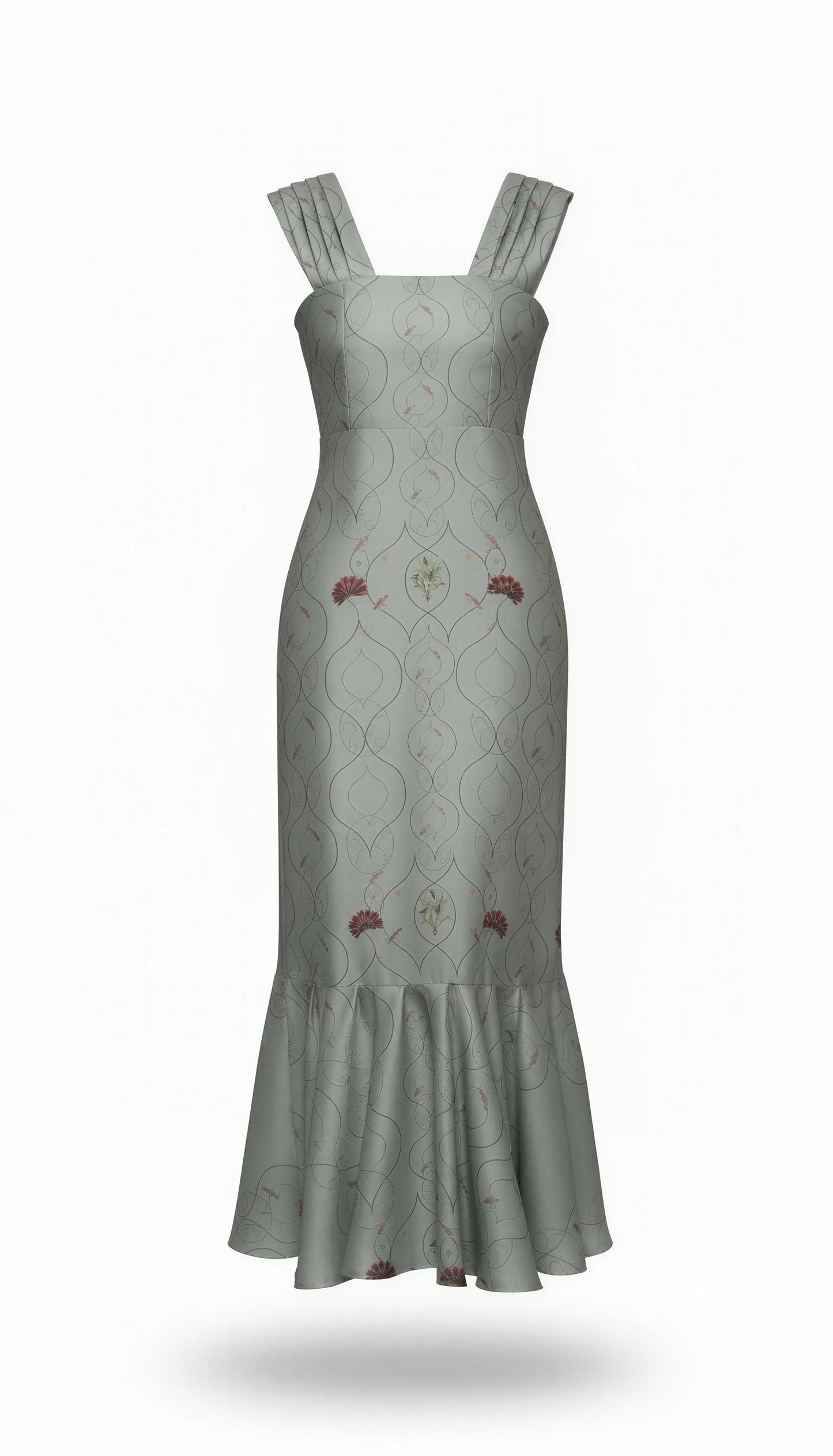 Vestido Sedas del Valle Azul celeste